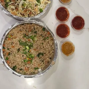 food, salads