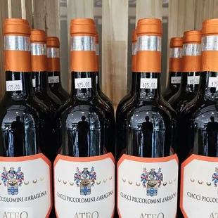 They have beer and wine!