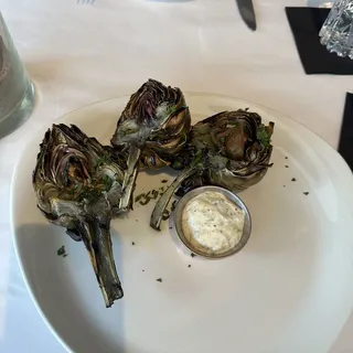 Grilled Artichokes