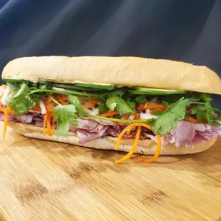 a sub sandwich