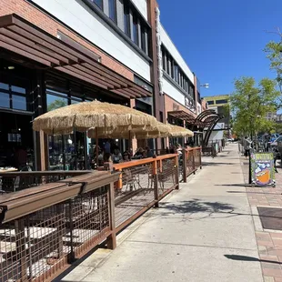 Outdoor seating