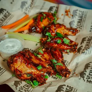 fried chicken wings, food, fried chicken, bbq wings, chicken, poultry, chicken wings and fried chicken, chicken wings, bbq chicken
