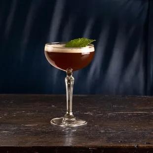  cocktail in a coupe glass