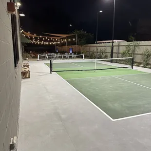 Outdoor courts