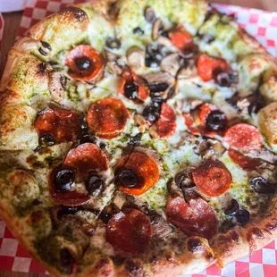 food, pizza