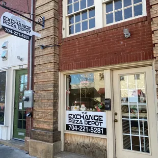 Front entrance, not a sit down place unfortunately