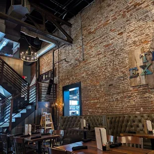 Upstairs meeting space