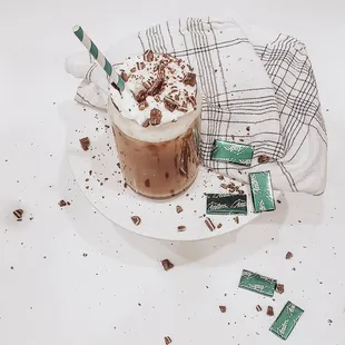 ANDIES MINT COLD BREW - Find us on social media site for full recipe!