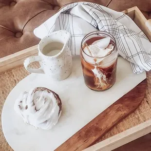 CINNAMON ROLL - Find us on social media site for full recipe!