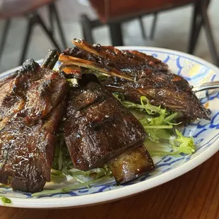 Grilled Lamb Ribs