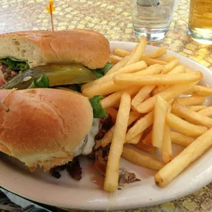 Philly steak and cheese