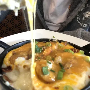 Cheese Shrimp and Grits