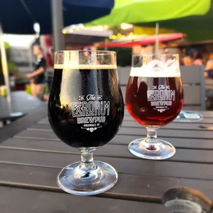 Baklava stout + Scotch ale