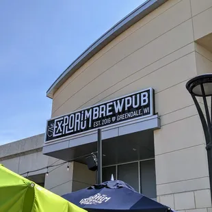 the outside of the building