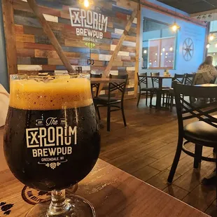 Sticky rye stout