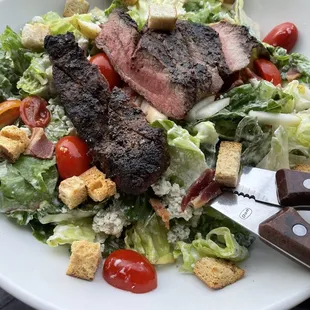 Chopped Steak Salad