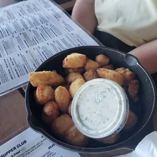 Sad amount of curds for the price