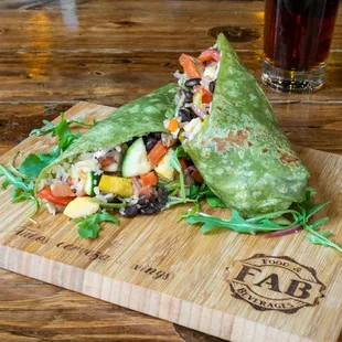 Veggie Green Burrito