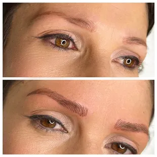 Microblading correction