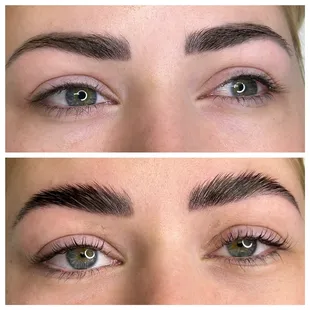Brow lamination