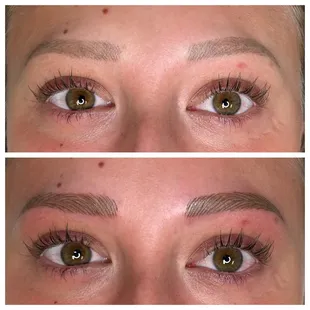 Microblading touchup