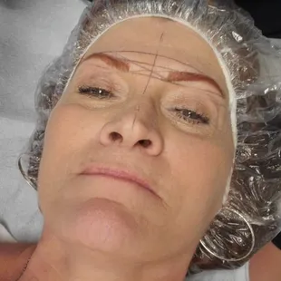 Getting ready to start. She loved the shape.