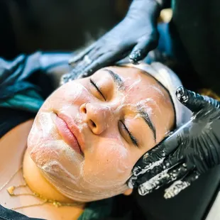 A good cleanse is the first step in a facial as well as your at home skin care regimen!