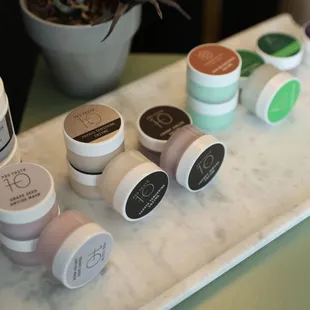 We love Rhonda Allison skincare and exclusively offer this in our retail area and use in all of our facial and peel protocols.