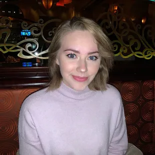 here's my friend's eyebrows