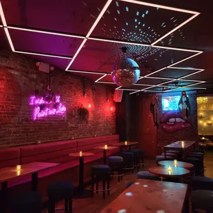 The Lips Room private party space.