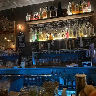 Beers on tap