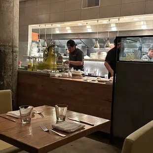 Love the open kitchen!