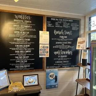 Menu as of October 2024