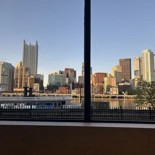 View from our table