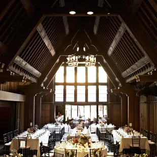 We love the way this historic room photographs for special evening or weekend events.