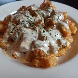 Irish nachos (tater tots)