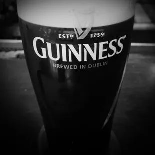 Cold, Frosty Guinness