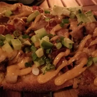 Chicken Bacon Avocado Flatbread