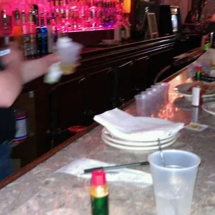 sushi and sashimi, interior