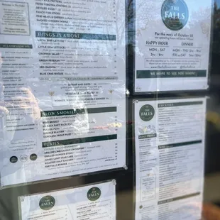 Initial menu. Hours to expand soon!