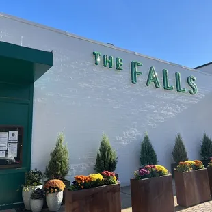 sushi and sashimi, outside