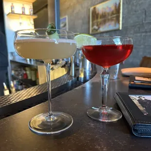 Tang Dynasty specialty cocktail and Automatic Jones ready-to-pour Cosmo