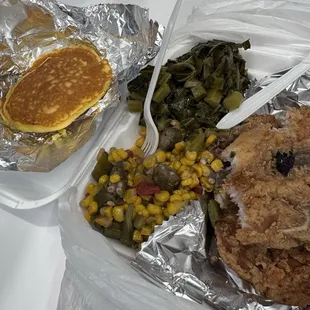 Pork Chop Breakfast Plate