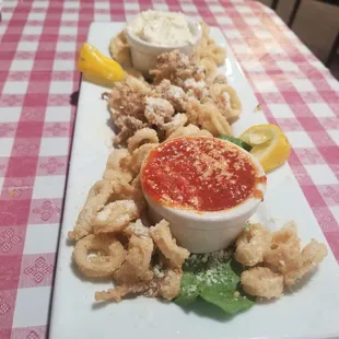 Fried calamari