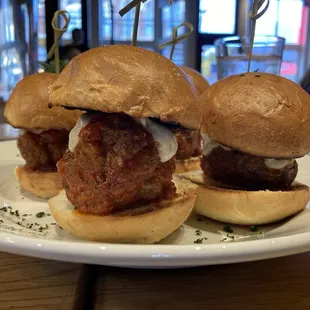 Meatball sliders