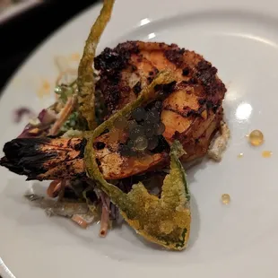 BBQ tiger prawns