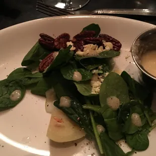 Baby Pear Spinach Salad
