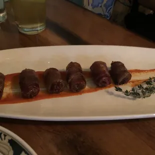 Chorizo Stuffed Dates