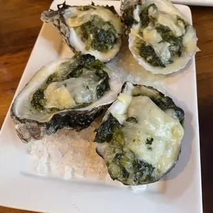 Oysters Rockefeller