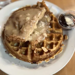 Chicken and Waffles
